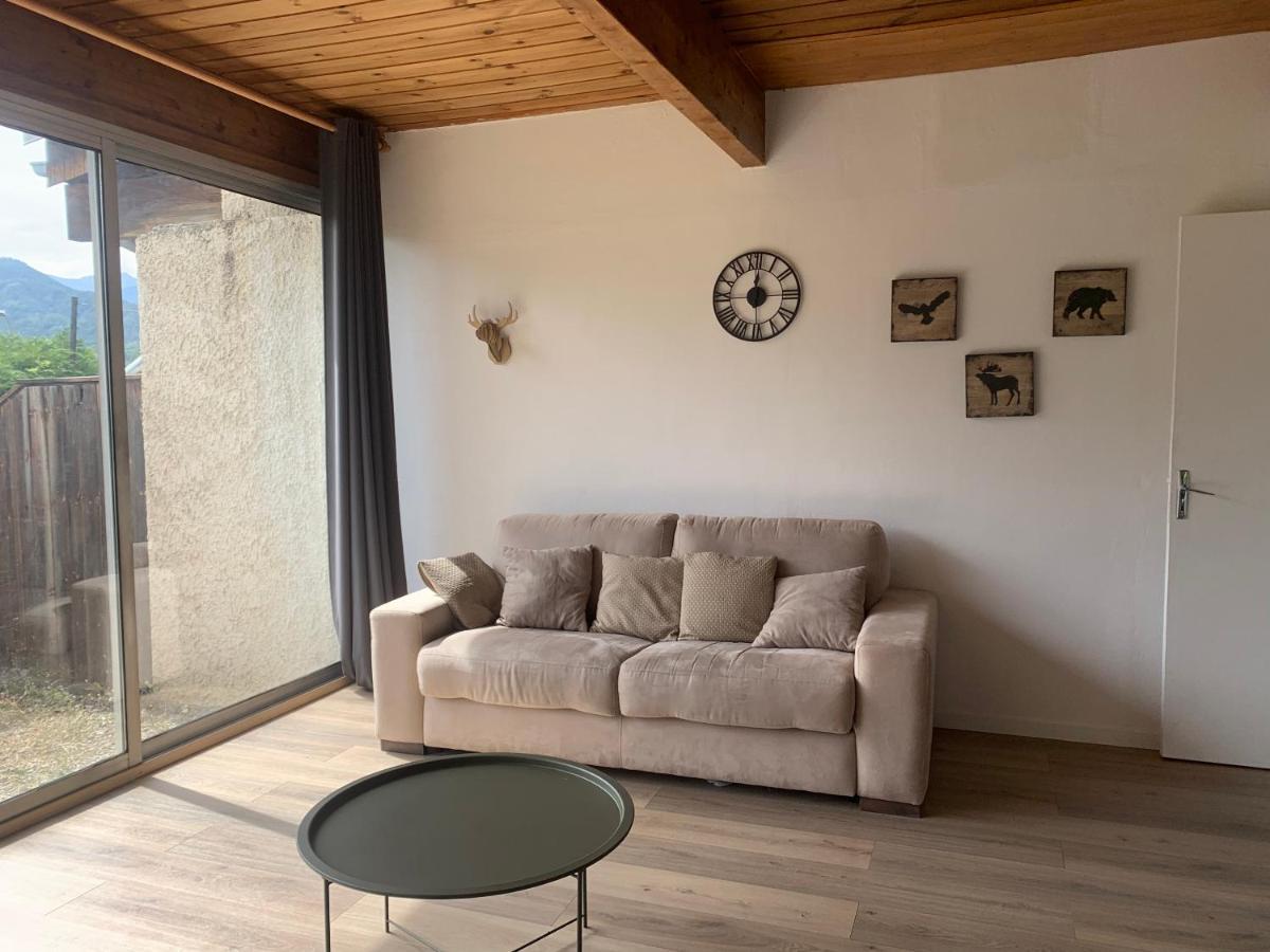 Apartmán Barcelonnette Location Avec Jardin Exteriér fotografie