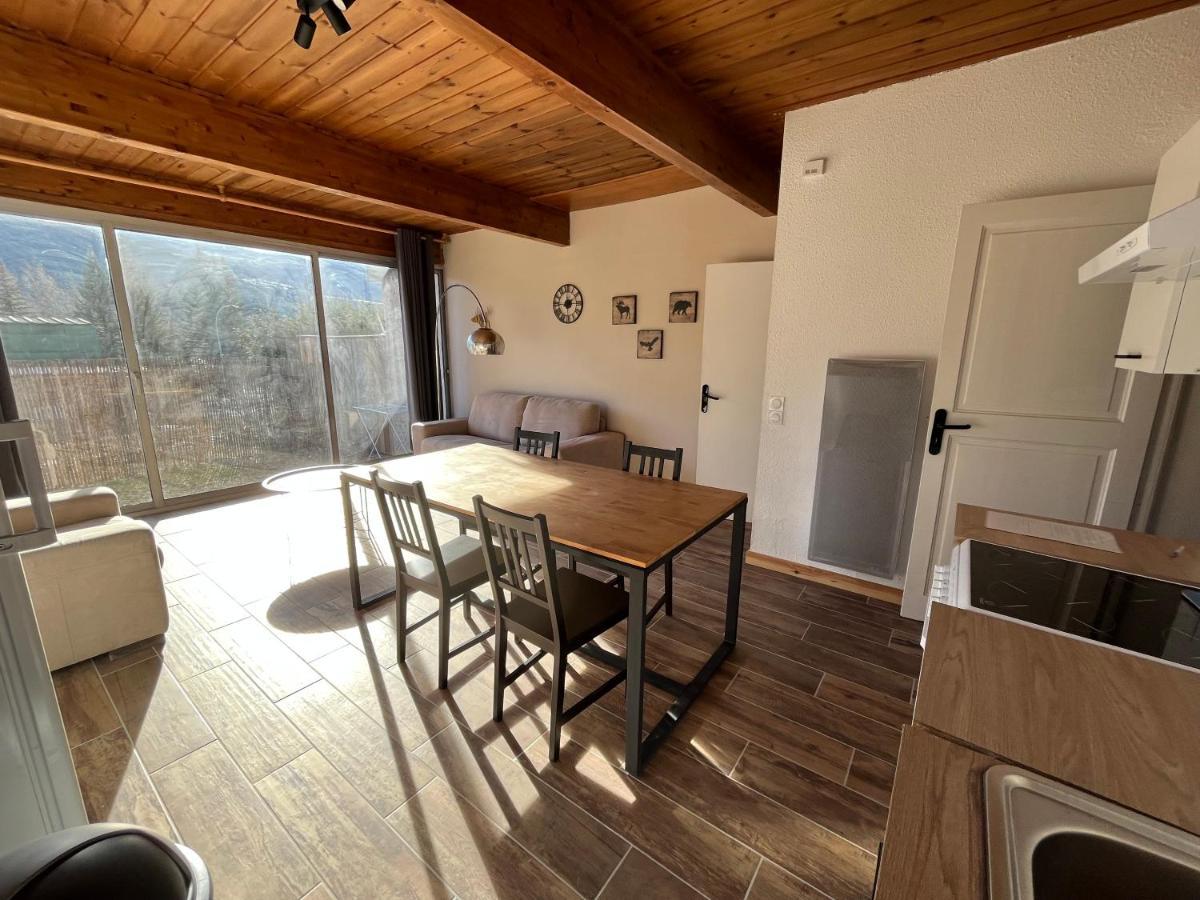 Apartmán Barcelonnette Location Avec Jardin Exteriér fotografie